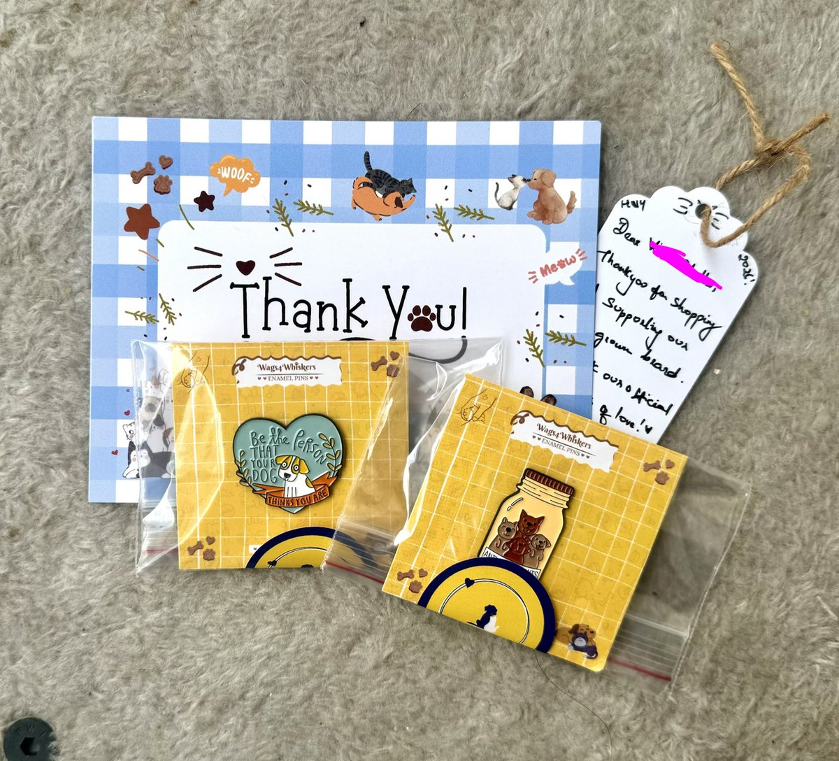 Wags4W's tweet photo. A little piece of joy is making its way to a fellow pet lover today! 🐾📦❣️

Thank you for your order!🙏🧿

#customerorder #petenamelpins #enamelpins #enamelpinscollection #petlove #doglove #dogmom #dogdad #hoomanlove #hoomanaccessories #petbrandindia #Wags4Whiskers https://t.co/MTHeXeFzZF