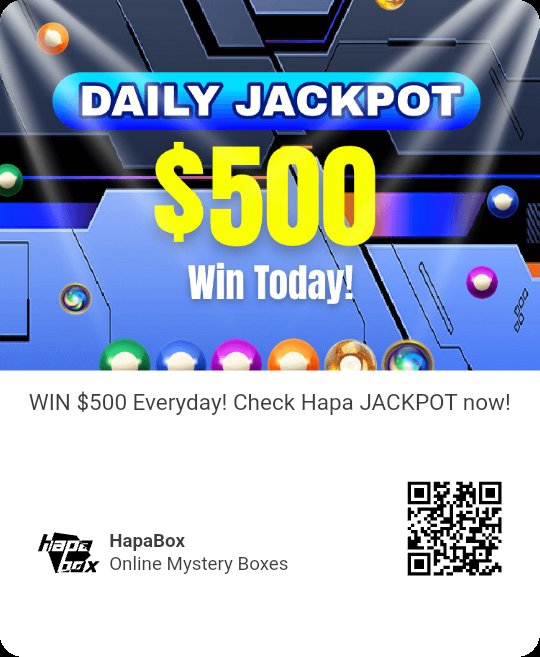 electra1234's tweet photo. Open Mystery Box Online - HapaBox
https://t.co/m1Qxm4S8Af https://t.co/Earwu46P82