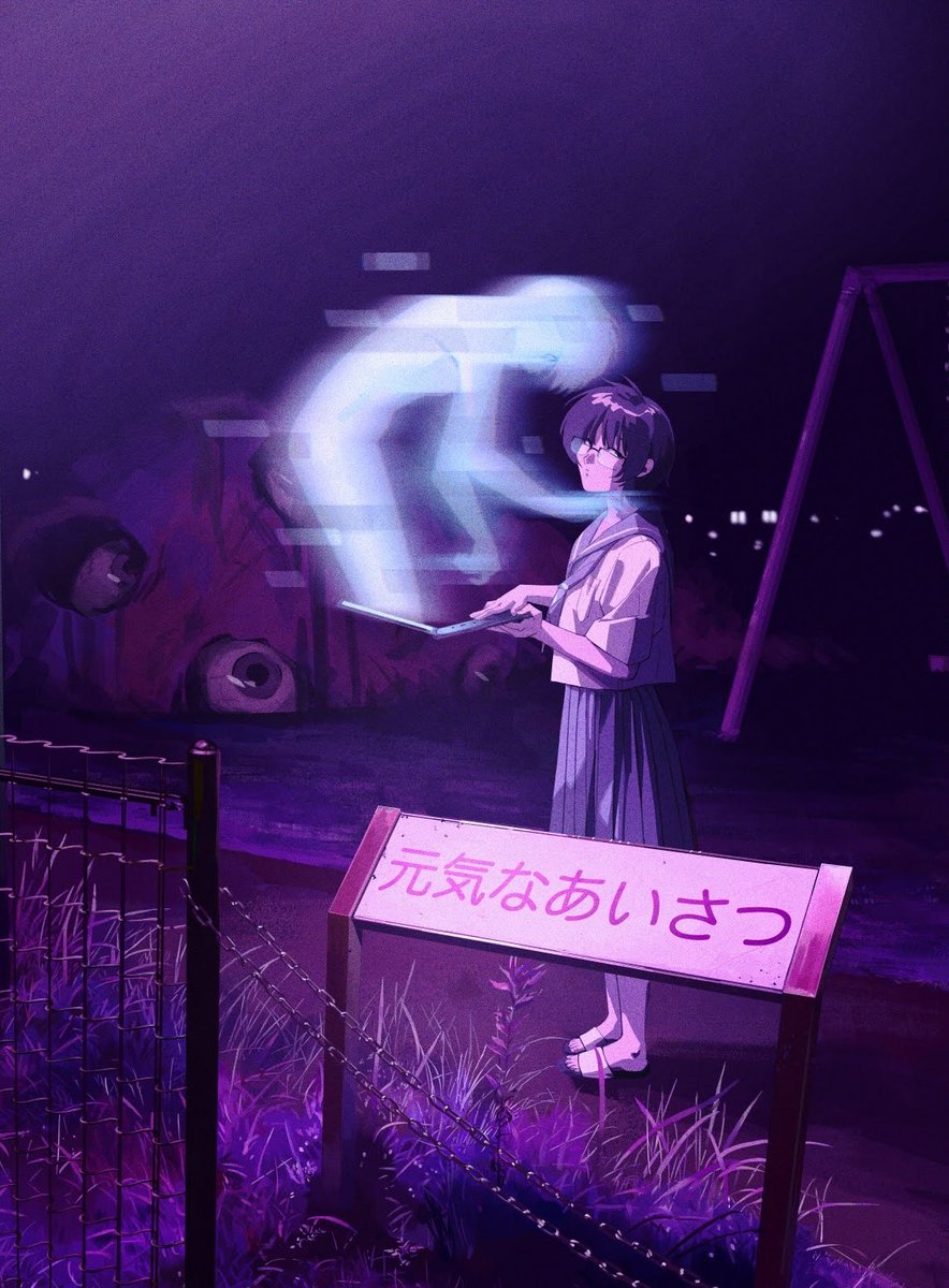 kwhgsashi_mi's tweet photo. 完成しました！レトロホラーアニメ感出せたかな…

テレパス https://t.co/TWzqR9ksJs