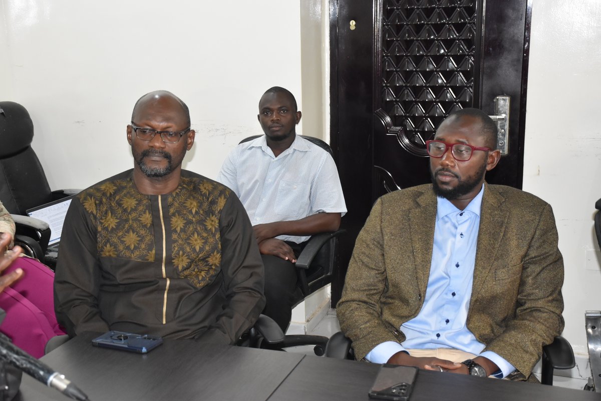 MofeaGambia's tweet photo. Yesterday, the Honourable Minister of Finance and Economic Affairs, Seedy K.M. Keita, addressed members of the media during a press conference on The Gambia's preparations to host the African Caucus 2026.
#AfricanCaucus2026 #TheGambia #MoFEA #EconomicDevelopment #Africa #IMF #WB https://t.co/9UdKNSorph