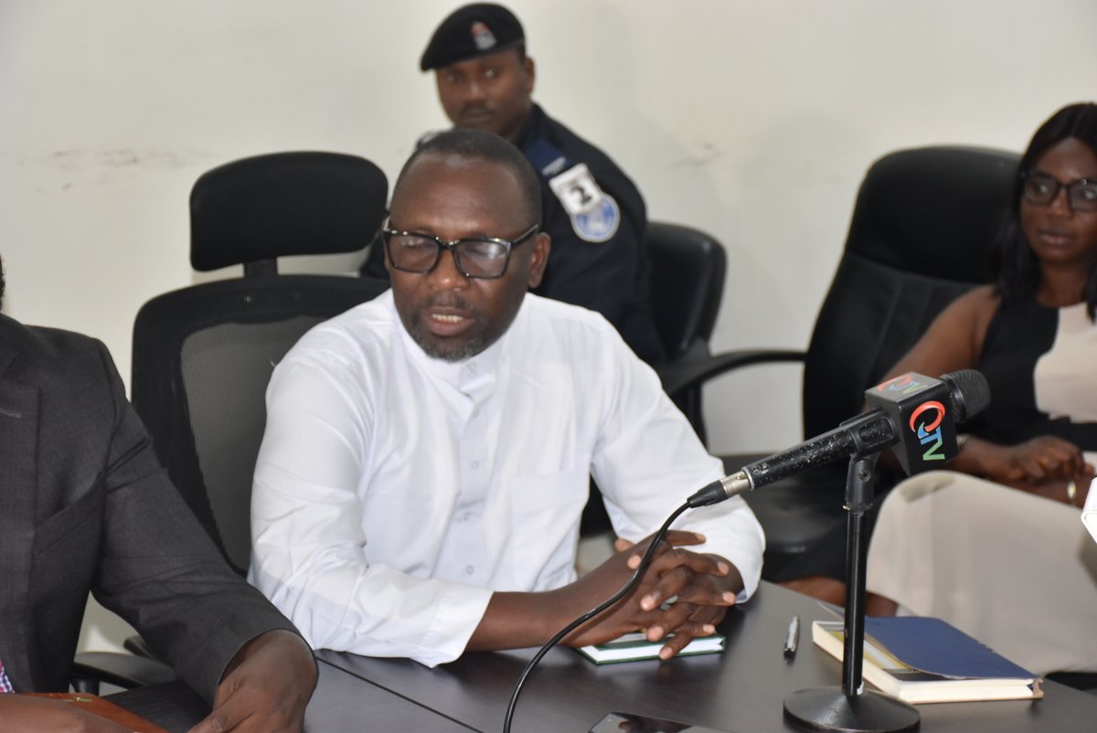 MofeaGambia's tweet photo. Yesterday, the Honourable Minister of Finance and Economic Affairs, Seedy K.M. Keita, addressed members of the media during a press conference on The Gambia's preparations to host the African Caucus 2026.
#AfricanCaucus2026 #TheGambia #MoFEA #EconomicDevelopment #Africa #IMF #WB https://t.co/9UdKNSorph
