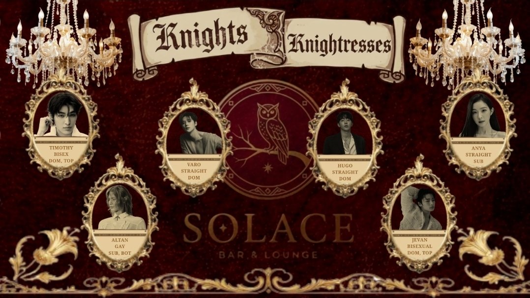 TheSolaceBar's tweet photo. Our intimate Knights/Knightress are available for blending the elegance of the Order with the raw intensity of your darkest desires.

Partner privat untuk momen intim dan pemenuhan gairah.

​🚫 forbidden faceclaims
🚫 what's on the knight / knightress don'ts

DM now. https://t.co/9WnAylGIRA