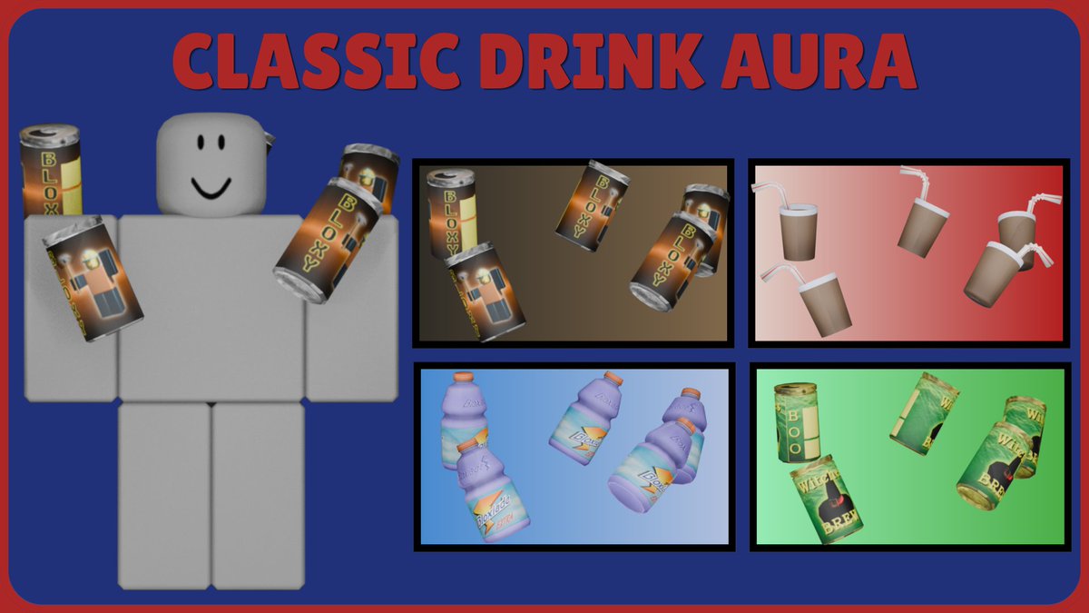 anoxani's tweet photo. Classic Drink Aura - Favorite or purchase here: https://t.co/k1tl2uZQiB #RobloxUGC #robloxartㅤ #robloxdev https://t.co/7FZdBNRETz