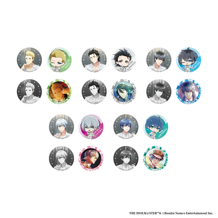 SideM アニクローゼット 天峰秀 缶バッジ　22点セット アニメイトオンラインで予約開始！ アイドルマスター SideM ×TUfave