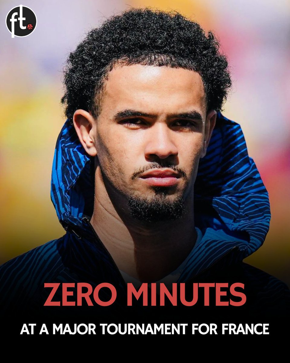 Footballtweet's tweet photo. 🚨 Warren Zaïre-Emery has still not played a SINGLE MINUTE at a major tournament for France:

🇪🇺 EURO 2024:
❌ Bench vs. Austria
❌ Bench vs. Netherlands
❌ Bench vs. Poland
❌ Bench vs. Belgium
❌ Bench vs. Portugal
❌ Bench vs. Spain

🌍 World Cup 2026:
❌ Bench vs. Senegal
❌ Bench vs. Iraq
❌ Bench vs. Norway
❌ Bench vs. Sweden

0 minutes in 10 matches for one of the best young midfielders in the world. 😢🇫🇷