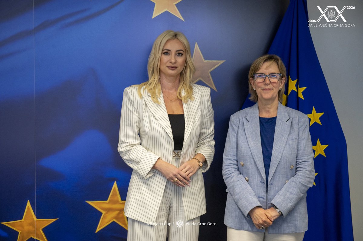 maidagorcevic's tweet photo. 🇲🇪🇪🇺 Nakon što je Evropska komisija kroz finansijski paket predvidjela Crnu Goru u okviru narednog višegodišnjeg budžeta EU, u Briselu sam sa Marijom Luis Albukerke, komesarkom za finansijske usluge, štednju i ulaganja, razgovarala o tome kako da ovu važnu evropsku priliku pretvorimo u konkretne koristi za našu ekonomiju i građane Crne Gore.

Naš cilj je da brojne mogućnosti pretvorimo u investicije, snažniju i konkurentniju privredu, kvalitetna radna mjesta i bolji pristup kapitalu za domaće kompanije.

Razgovarale smo i o završnim koracima za zatvaranje Poglavlja 9 i daljem usklađivanju finansijskog sektora sa standardima Evropske unije.

Crna Gora se za članstvo ne priprema samo institucionalno, već i ekonomski. Namjera je da od prvog dana nakon ulaska u EU budemo spremni da u punoj mjeri iskoristimo prednosti članstva i da građani i privreda što prije osjete konkretne rezultate našeg evropskog puta.

#28by28 #NextEUMember