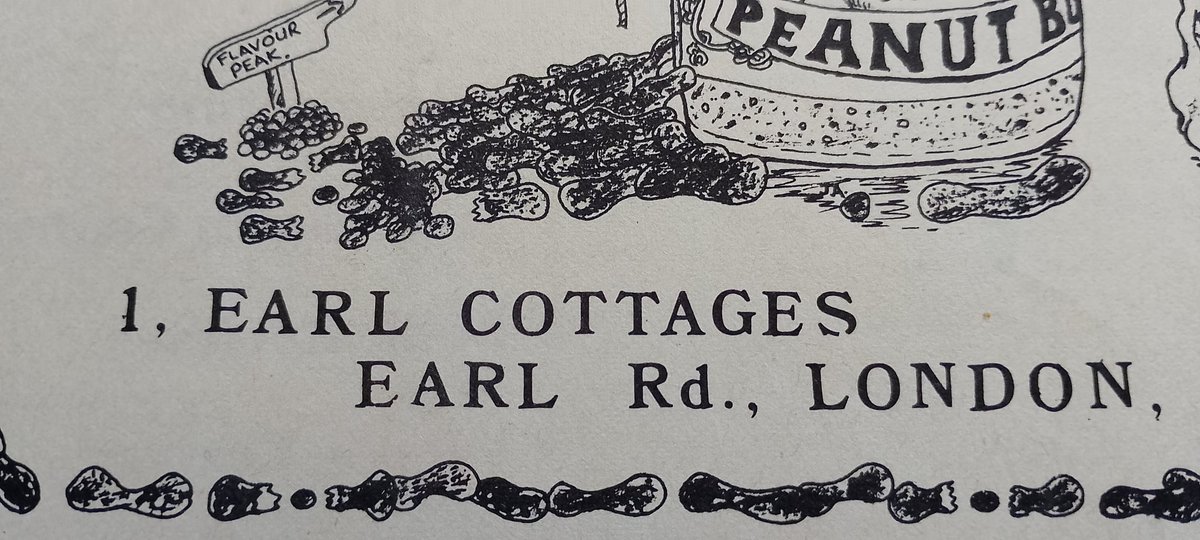 56aInfoshop's tweet photo. Early innovations in Peanut Butter in Southwark

Advert from 1974 SEED: The Journal of Organic Living. 

Earl's cottages demolished to make way for the big Tesco on Old Kent Rd 🥜🥜🥜 https://t.co/Rj8uiTrG9C