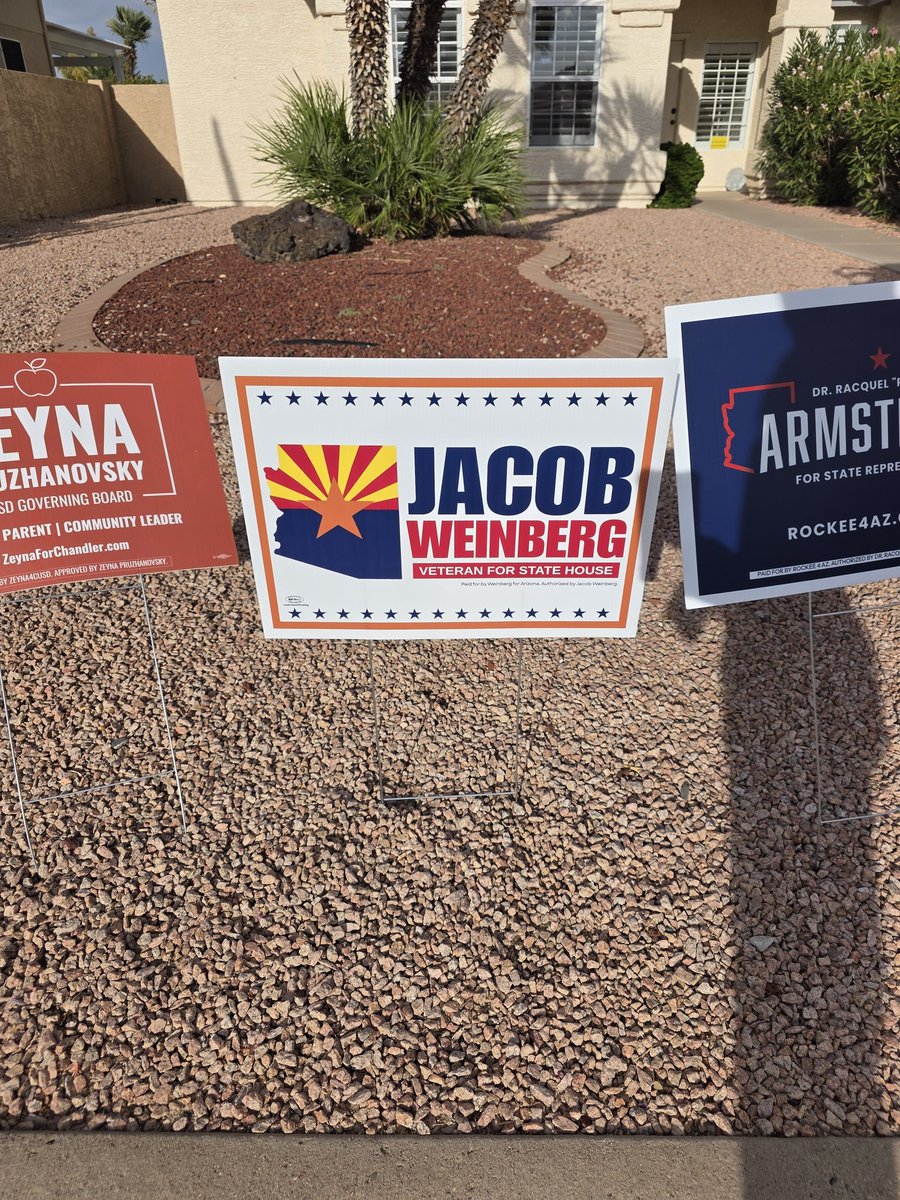 electweinberg's tweet photo. Signs are in &amp; already being spotted around the district.

Want one for your house? No better way to show your whole neighborhood your support. Let us know here or at

https://t.co/aa23xsoFlS https://t.co/jYyyCQDqJn
