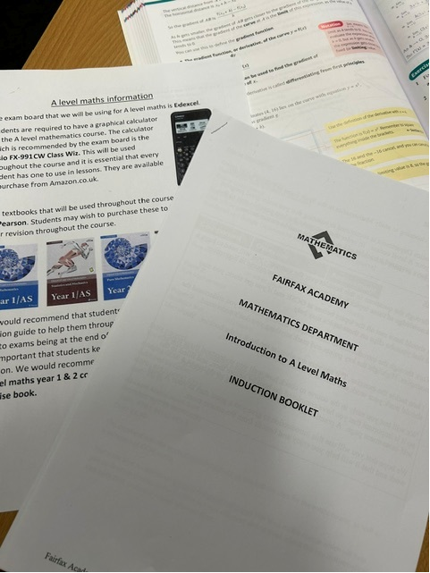FairfaxMaths's tweet photo. It was lovely to see some of our Year 11 students  this morning attending our introduction to A level session https://t.co/ObGXuUiVzv