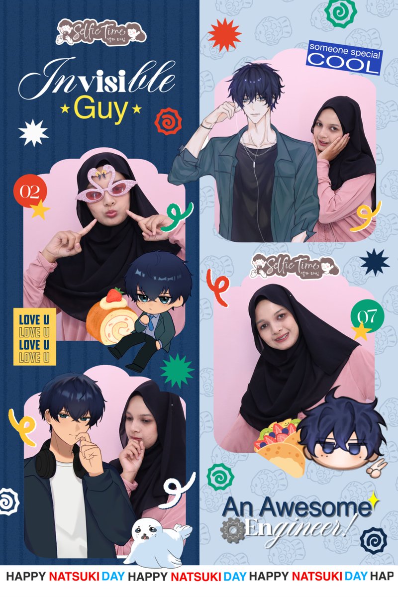 Chidevsoe's tweet photo. Happy birthday to #OurInvisibleGenius ! Makasih buat buat photo frame nya kakak-kakak @koraptor @mewkyo108 ! <3 jangan lupa poto-poto di @selfietimeid 👀 #ACENATSUKIDAY https://t.co/Rc6U1bofBS