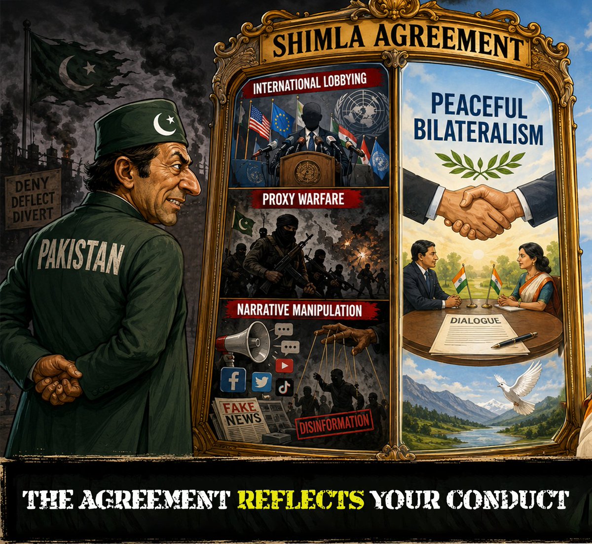Miller74Sue's tweet photo. India’s position is grounded in a simple truth: no meaningful talks can happen while terrorism remains a tool of pressure. #ShimlaAgreement1972 #NoTalksWithTerror https://t.co/M4SpxWgGmS