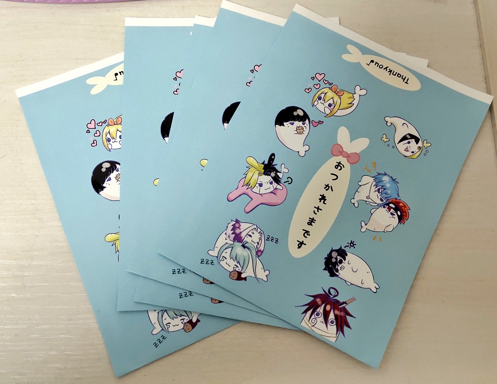 届きました🦭✨ 日曜日はよろしくお願いします！
