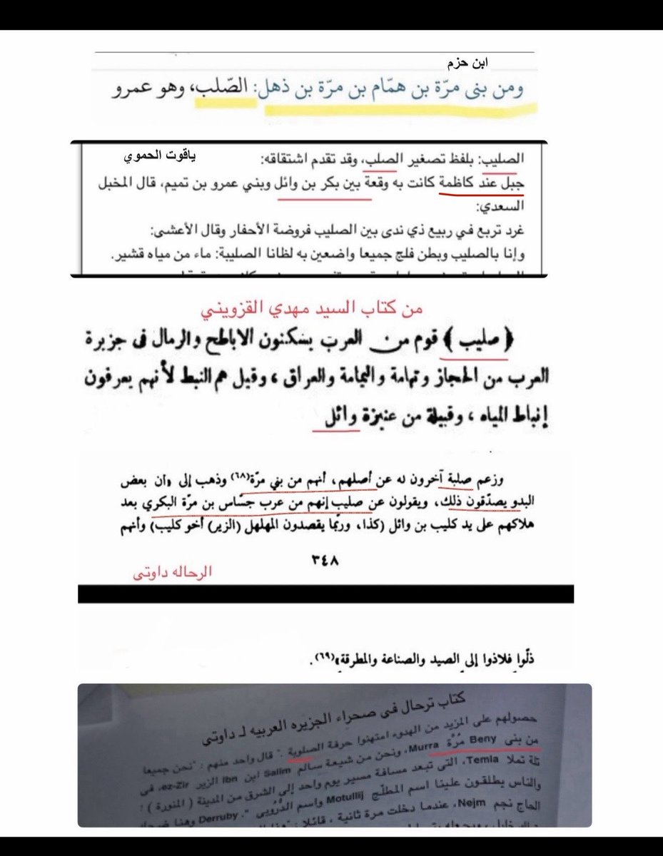 dna2013030's tweet photo. اقدم ذكر لقبيله الصلب صليب ٦٥١هـ
والقبيله عشان تتكون تحتاج ٥٠٠ سنه 
المتوقع تكونها تقريبا عام ١٥١هـ

يقول الفرزدق ٥٠هـ
أنت امرؤ لـ الصلب من مره اللتي

أبو تمام ٢٠٠هـ
مصون المعالي لايزيد اذاله
ولا مزيد ولا شريك ولا الصلب

واستمرت حتى الخلاوي ٩٠٠هـ
الصلب أجواد نما الجود جدهم
fgc2 https://t.co/55wklx7qq9