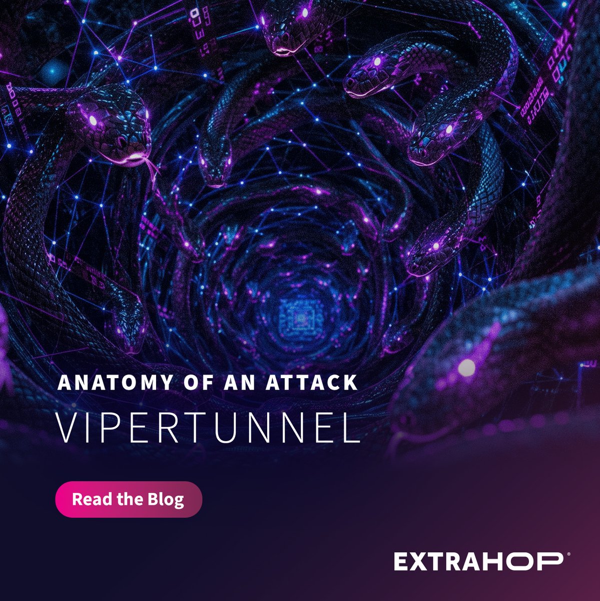 ExtraHop's tweet photo. VIPERTUNNEL is a stark reminder of why relying solely on file-scanning endpoint tools is a dangerous gamble for modern security teams ⤵️

Discovered as a post-compromise backdoor linked to sophisticated threat actors like UNC2165/EvilCorp, it is designed specifically to evade traditional detection by leaving virtually no footprint.

Instead, it relies on Living-off-the-Land (LOLBAS) tactics to slip under the radar:

🔹 Hidden Persistence: It abuses a legitimate Python interpreter and startup scripts to run silently without obvious command-line arguments.

🔹 File Masquerading: It disguises its script as a .dll file, exploiting common triage blind spots to trick automated analysis pipelines.

🔹 In-Memory Execution: It uses multi-layer obfuscation to execute its payload directly in memory, leaving static endpoint scanners completely blind.

🔹 Stealthy Egress: It routes malicious command-and-control traffic over TCP port 443, blending into routine web browsing.

Taken in isolation, these signals look like normal background noise. Read the full technical breakdown, campaign phases, and MITRE ATT&CK mapping on the blog: https://t.co/I8i0PYw9yn