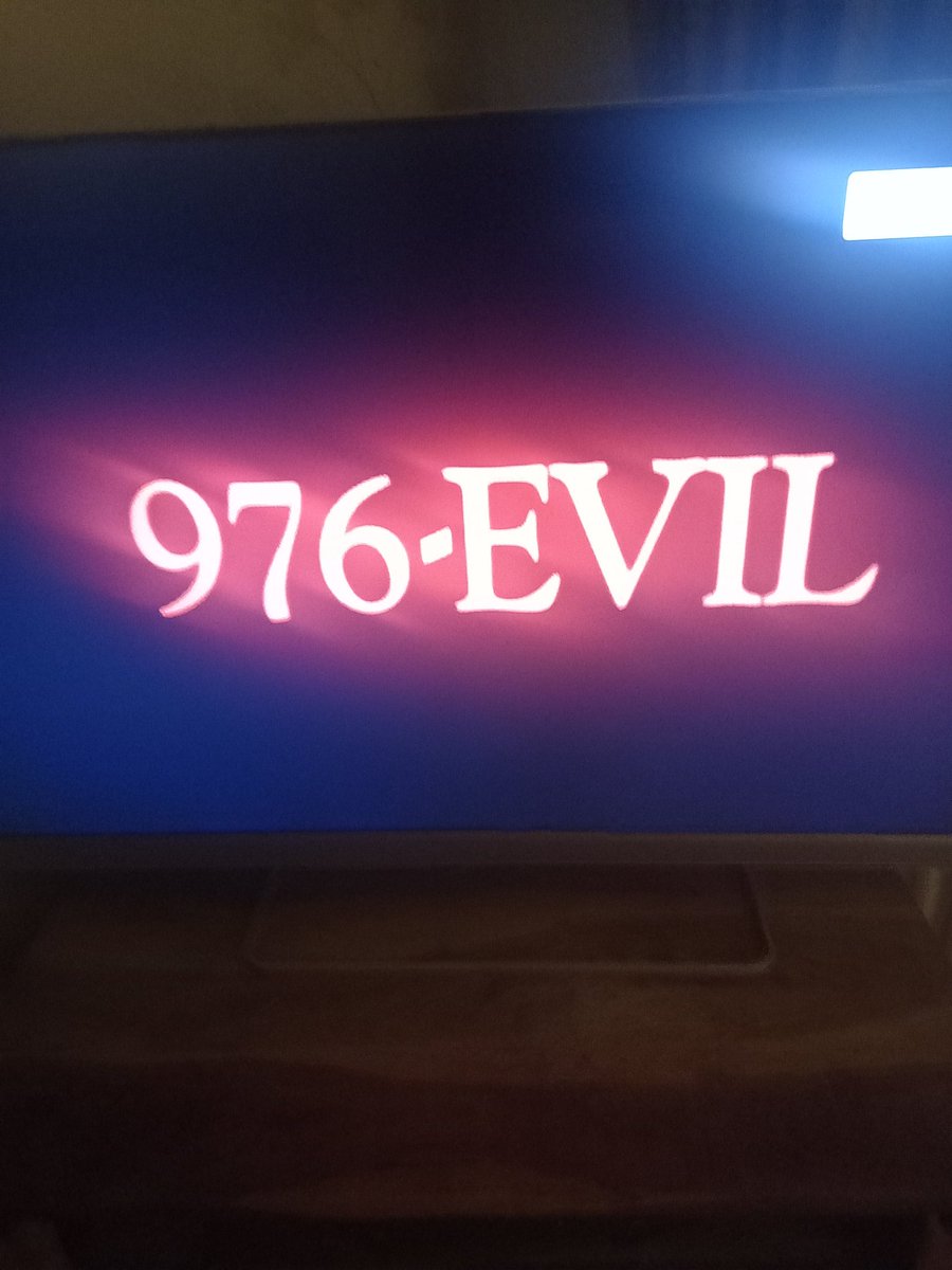 Screamqueenarmy's tweet photo. Watched THIS last night #976evil https://t.co/Fnkiy0BefM