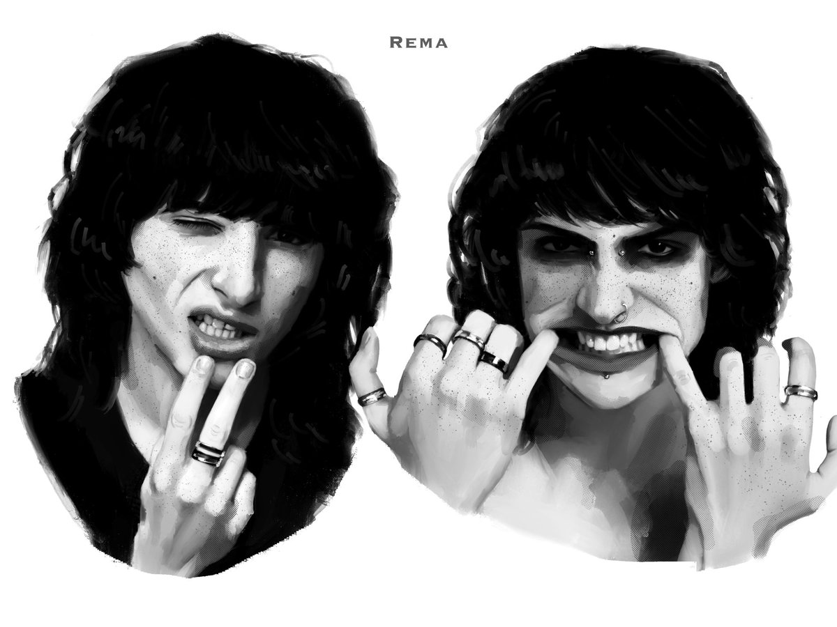 remaartt's tweet photo. I’m learning to draw dynamic emotions. Well, and punk Mike👻  #mikewheeler #byler https://t.co/uAnndtEble