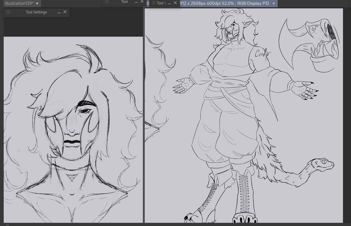 Crafir_'s tweet photo. I'm sooo laaate and it's still not done 😭
#digitalart #sketch https://t.co/13zHCzYeE6