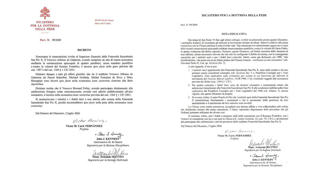 KonradNiznik_'s tweet photo. Skoro są ekskomunikowani wierni, którzy przynależą do FSSPX to i ja również zostałem ekskomunikowany. Pozostaje modlitwa, cierpliwość i nawrócenie Rzymu. Innej drogi nie ma. Prawda stoi za Bractwem Piusa X. https://t.co/QVOafjI7J5