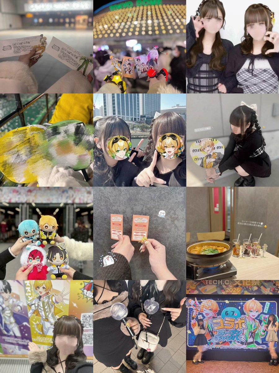 qklvl2's tweet photo. (2日遅れ)2026上半期𖤐下半期もたのしみ、ツアーわくわく( ơ ̫ ơ )💛 https://t.co/x6whwLysac