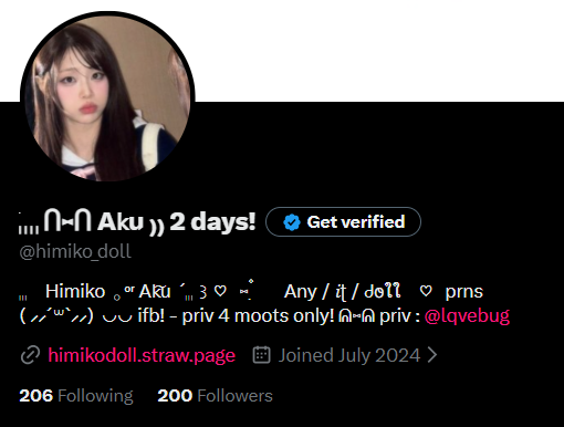 himiko_doll's tweet photo. 200hundered mutals I love you guys sm  ♡
stream Chuu's new single Rules https://t.co/H7R235z4sw