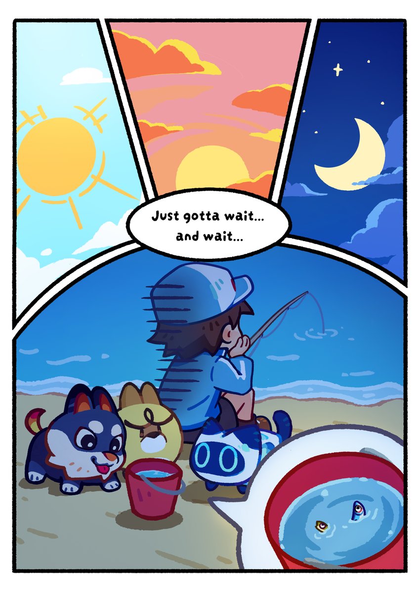 ClashOfCritters's tweet photo. The ultimate "Secret" to never failing a fishing trip... 🌊 #clashofcritters https://t.co/syaioCL89n