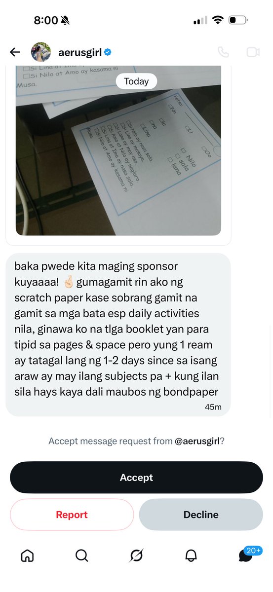 KaFreebies's tweet photo. please send me info @aerusgirl will buy you rims of bond paper 

Complete info
name 
address 
contact number 

will buy it now https://t.co/xp6784rMP9