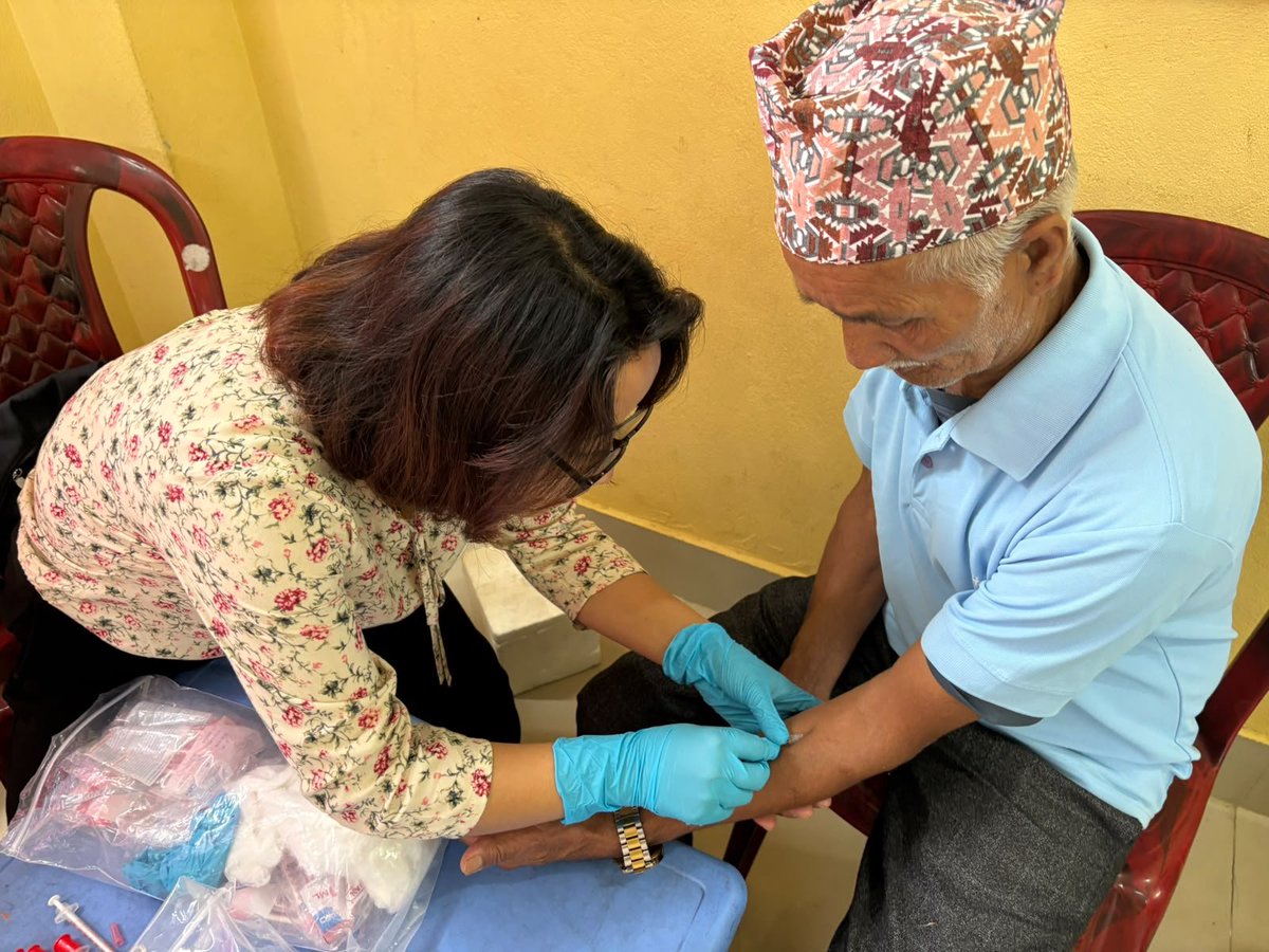 NTEPSikkim's tweet photo. Ayushman Arogya Shivir was conducted at Lower Timburbong under the NTEP TB Mukt Bharat Abhiyan by Soreng PHC and Tharpu SHC, promoting active TB screening, chest X-ray, early diagnosis and prompt referral. Goan Goan, Sheher Sheher – TB Mukt Bharat Har Ghar! #TBMuktBharat  #EndTB https://t.co/QjJc2XNA24
