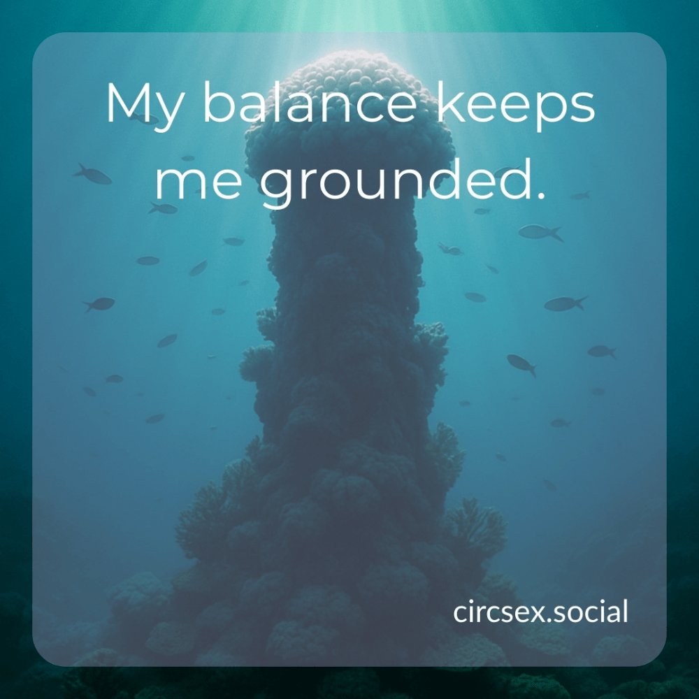 circsex's tweet photo. Balance creates power. Stay centered and steady. #StrengthAndStability #MensConfidence #Affirmation #BalancedLife #CircSexSocial https://t.co/ULU1L2ZolW