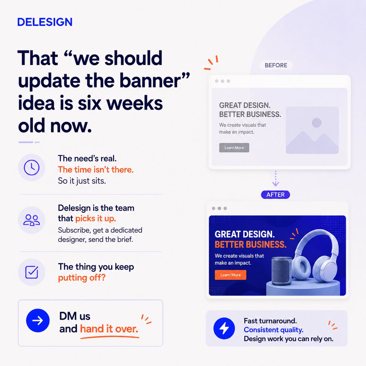 sheruldelesign's tweet photo. Be honest, how long has your website banner looked the same? https://t.co/bxpkFSUFeR