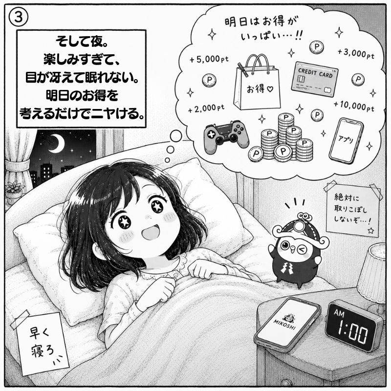 MIKOSHI【公式】@ほったらかしポイ活 tweet media
