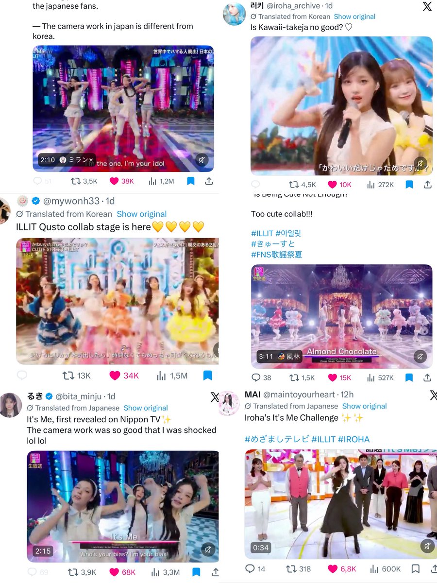 GEULLISEMBLE's tweet photo. Total 7.4M views and 172K likes 🔥

Daripada buang waktu fanwar, mending kita pamerin ke semua orang semantep apa ILLIT sampai high demand dan jadi top Gen 5 girl group worldwide! https://t.co/bubZhb0imU