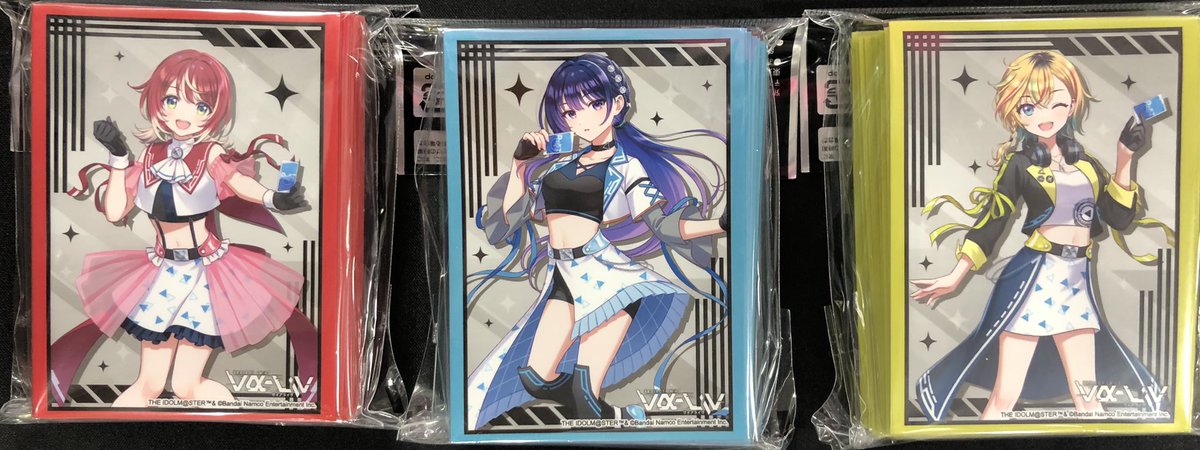 明日発売の新作サプライです‼️ vα-liv ・スリーブ3種 お求めのお客様