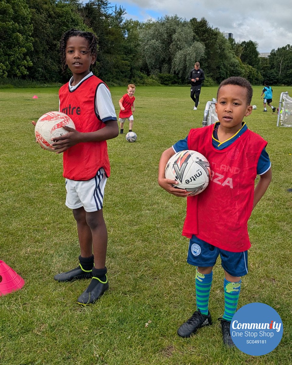 cossfoodbank's tweet photo. Summer is well underway at COSS with our Summer Programme in full swing!
Football camp was a big hit with the kids who came along. Everyone learned a few new skills and had a great time running off some steam.
#coss #SchoolHolidayFun #OneStopShop #communitysupport https://t.co/OrwUO8bynt