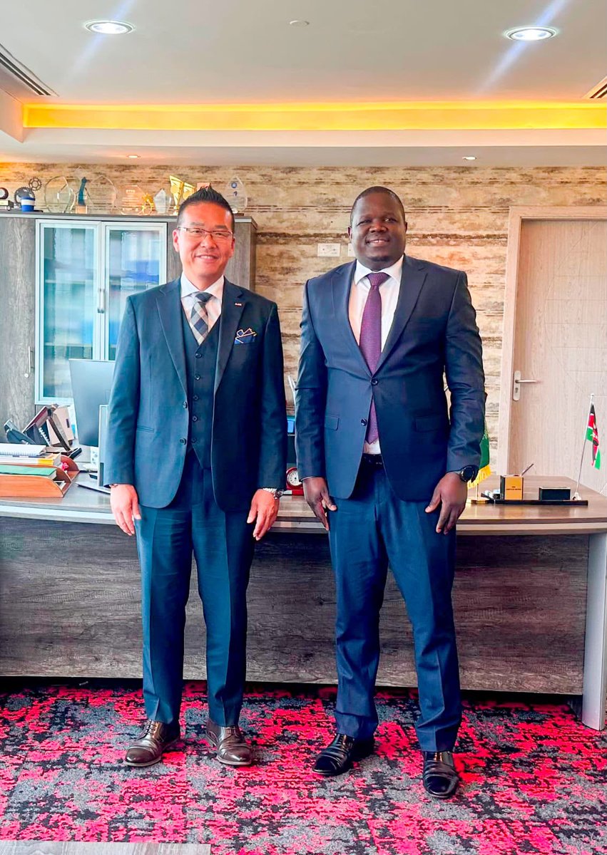 Technopolis Development Authority CEO, @jpokwiri, held a courtesy ...