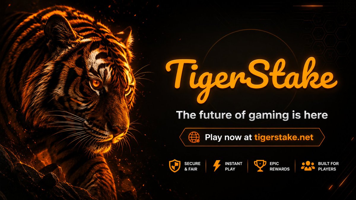 tigerstakex's tweet photo. Still playing the same recycled casino games?

TigerStake is built different.

Original games.
Instant action.
Rewards worth chasing.

Try it out today, DM us for a free 1mBTC bonus!

https://t.co/eAk4XNmQHA 

#TigerStake #iGaming #CryptoGaming https://t.co/ZlAhsJa08l