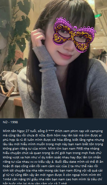 QuyhAnhSetup's tweet photo. 💋 Nữ 1998 - Hà Nội. 
Thích xem phim ở rap.
Tìm nam Fwb nhẹ nhàng, tinh tế , hiểu chuyện.
🆘 ( Video chỉ mang hình thức tham khảo )
👉Chi tiết liên hệ trực tiếp cho em !
#fwb #ons #uytin #minhbach https://t.co/kUhpZFywse