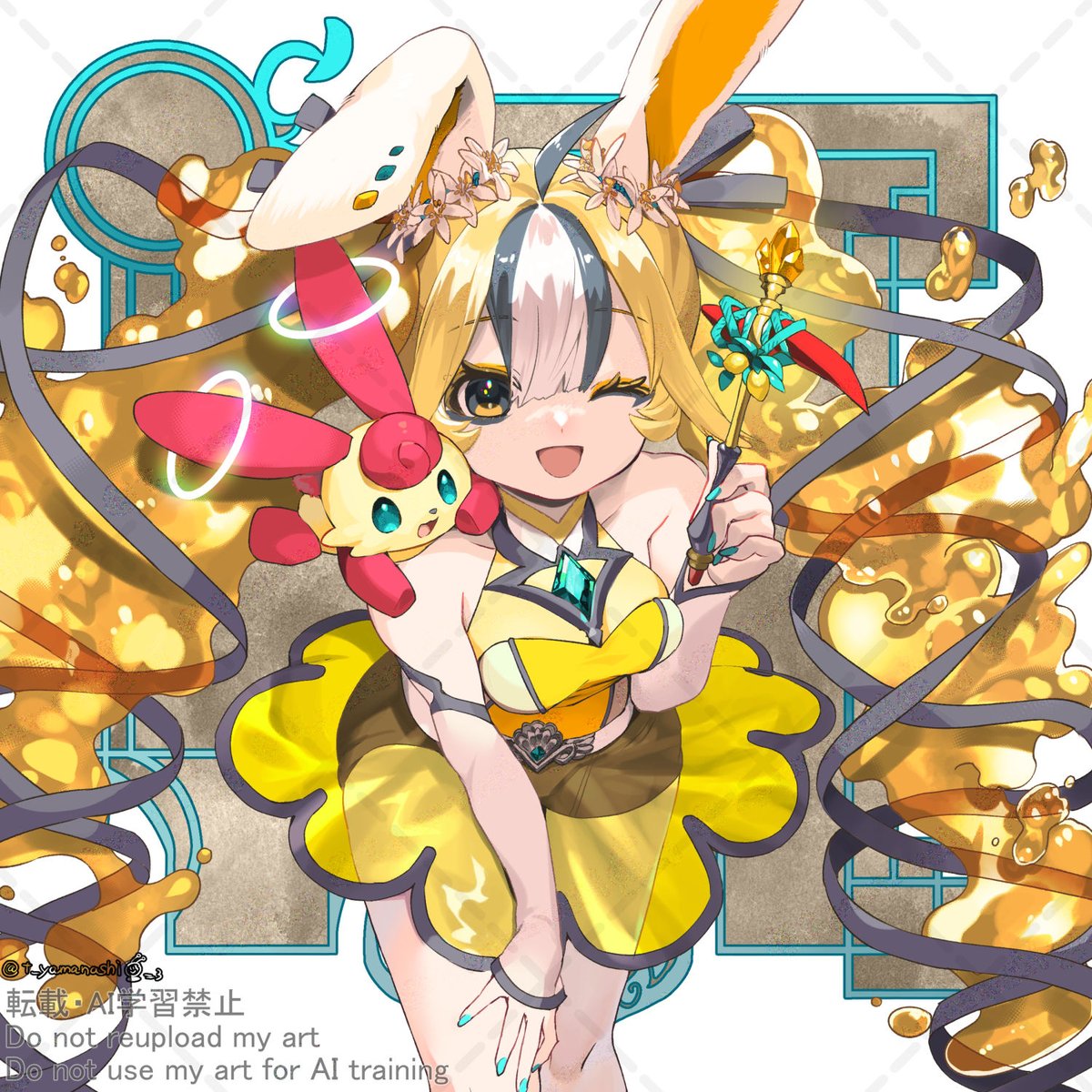 Post by 月見里大樹（Skeb open） on X: oc 🐰