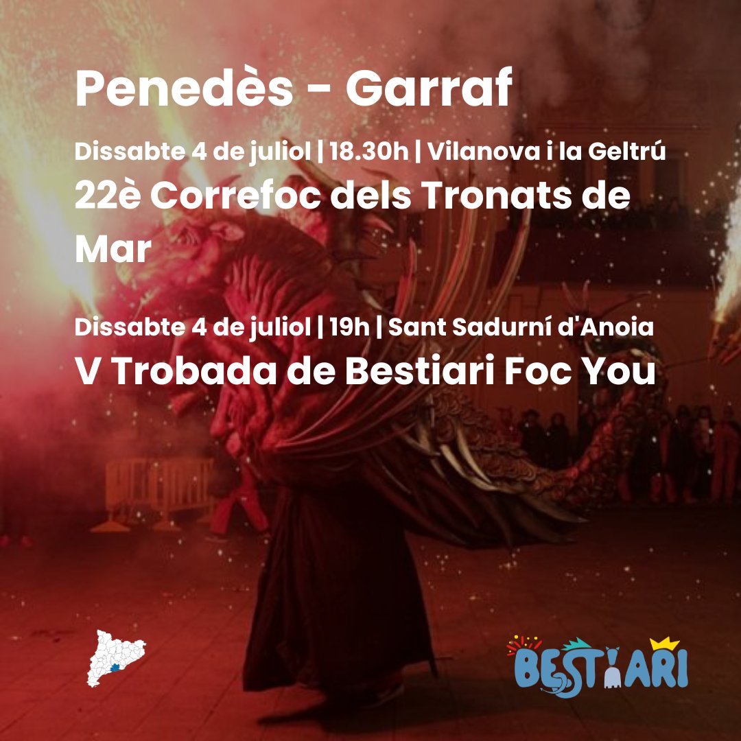 Bestiari_Cat's tweet photo. La cultura popular no s'atura! On anireu? 🤗 

🔗 Consulta aquí l'agenda https://t.co/kqHnsjzEhl
 
❗ I si vols que la teva activitat aparegui a l'agenda del Bestiari, envia'ns la informació a comunicacio@bestiari.cat

#Bestiari #Culturapopular https://t.co/1JWWYczqF4