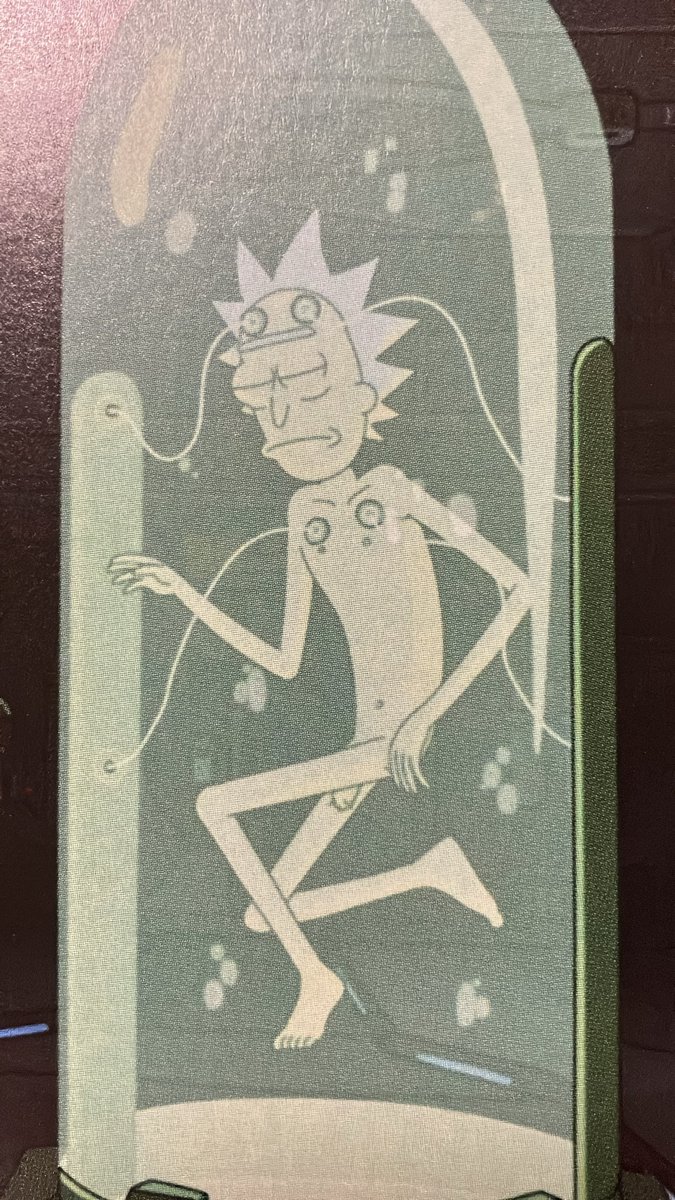 Nameko_nyoki's tweet photo. Rick’s dick 
まさかモザイク無し版が見られるなんて...！(苦笑) https://t.co/IprGAgf4pF