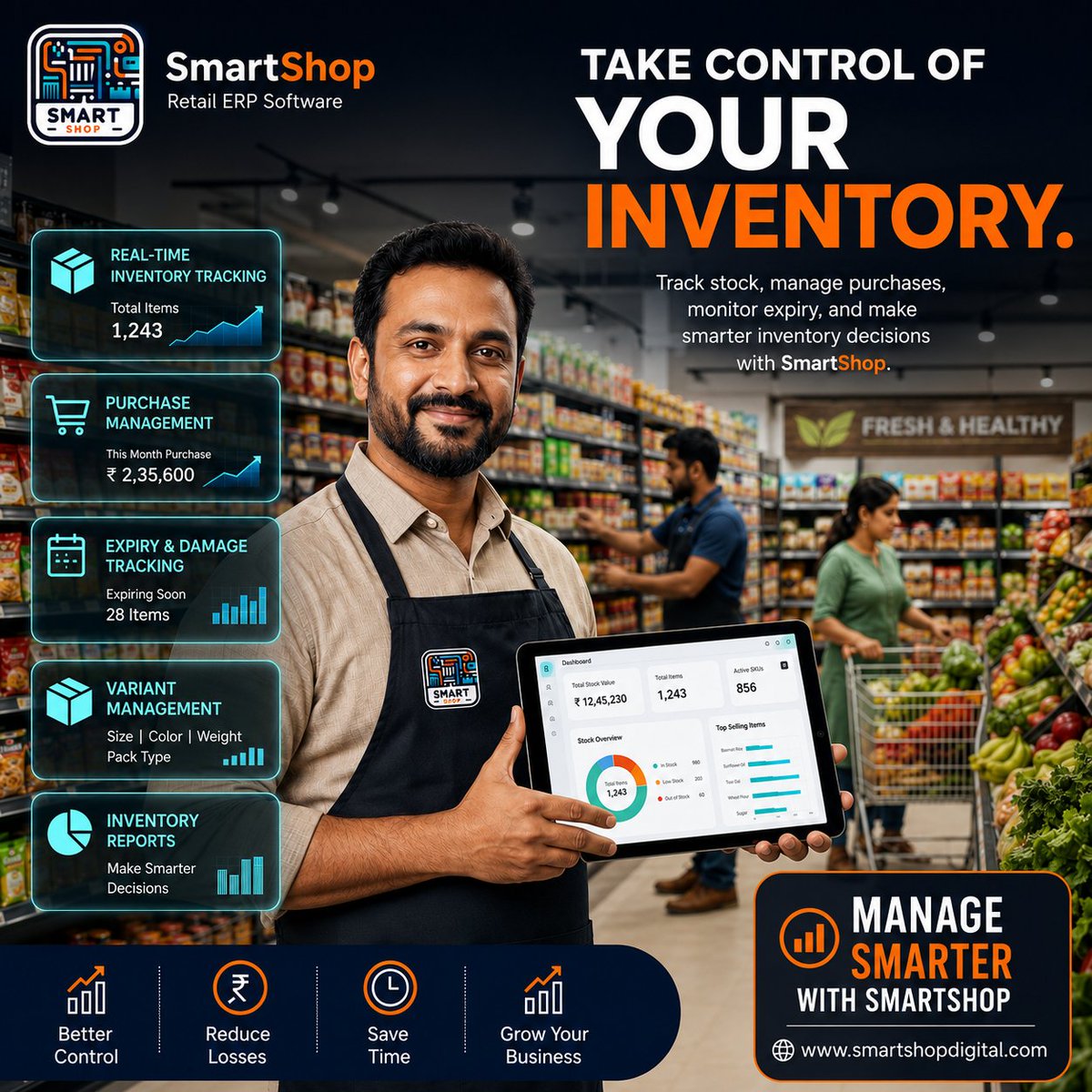 SmartshopD's tweet photo. Stock problems don't have to become profit problems. ๐ฆ
Grow your business with SmartShop.
๐ https://t.co/7TGZly2sHD
#inventorymanagement #retailerp #smartshop #retailsoftware #stockmanagement #businessgrowth #possoftware #inventorycontrol #smallbusiness #retail https://t.co/VGVqqYiJvb