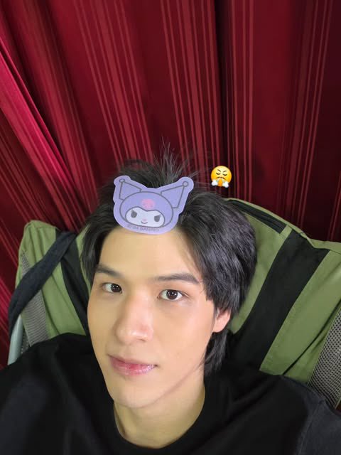 KyuniesBoyMikey's tweet photo. p’godji IG post
so cute🤏🏼they were really going through it durung filming🥹

#WUTheSeriesAfterParty 
⋆𐙚₊ #hirunkit_ #skywongravee ˚⊹♡ https://t.co/MNv029meUV