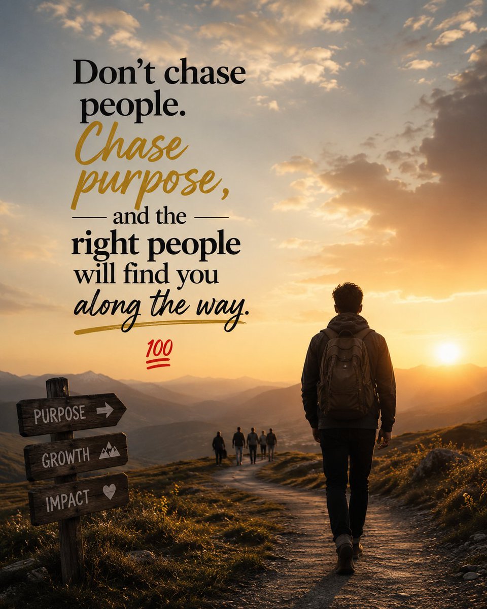 Abdulwaheed795's tweet photo. Purpose gives direction. The right people are drawn to those who know where they're going." ✨ https://t.co/IbGJ5JjsxE