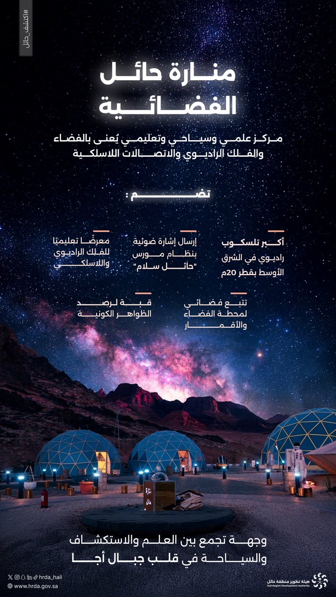 هيئة تطوير منطقة حائل tweet media
