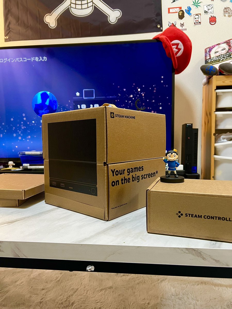 HiroBeing's tweet photo. وصلني امس Steam Machine 
هل أنا اول عربي يوصل له؟ ✨📦◾️
متحمس للتجربه و ترقبوا انطباعي علية : https://t.co/AwUQ4jyQs3
