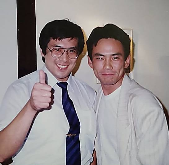 TSUKASA0261's tweet photo. さすがに…愕然

クロちゃん…黒崎輝さん
つい最近　貴殿の噂（あの映画今度観よう！）をしたばかりでした

あちこちで会っていたのに…
何故か手元にはトークショーの１ショットと打上げでの呑兵衛ショットだけ

心よりご冥福をお祈りいたします　合掌 https://t.co/JfCiTbppch