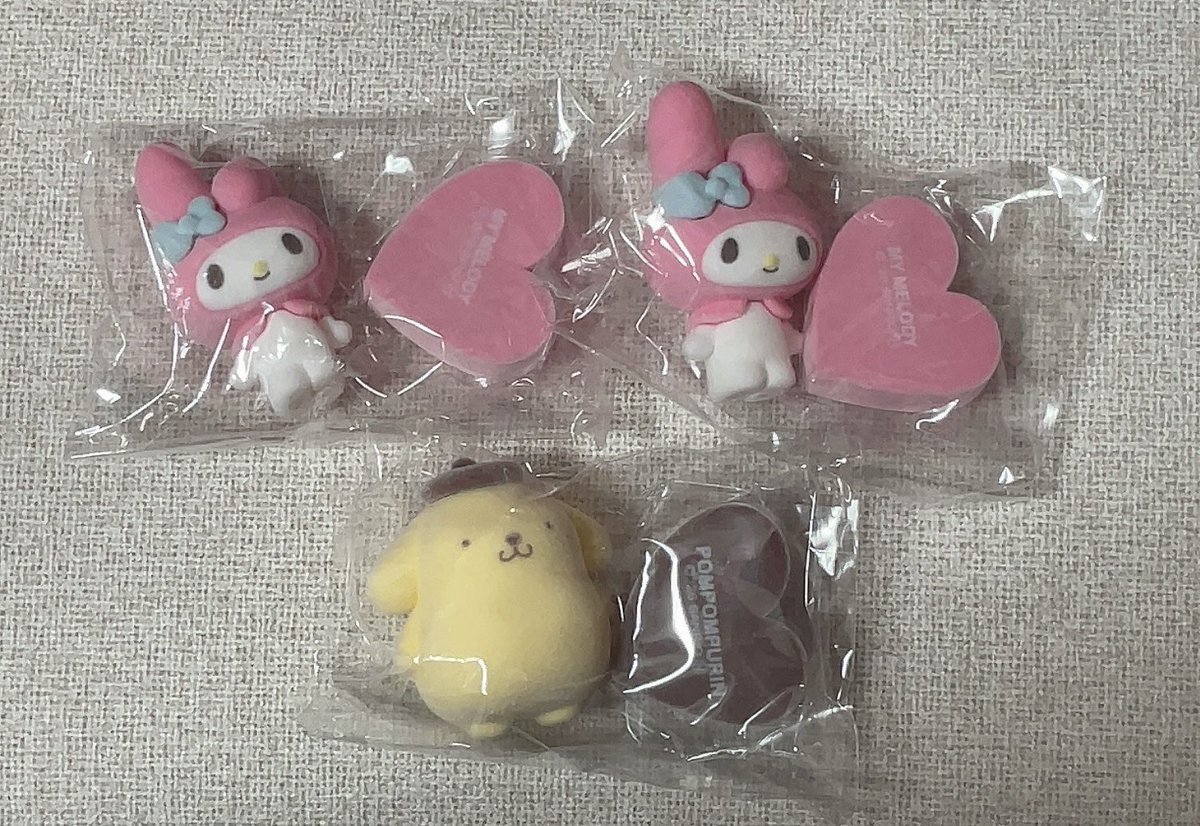 cocoa_047's tweet photo. 【交換】サンリオハウス ガチャ
            マスコットフィギュア エコバッグ

譲→マイメロ2 ポムポムプリン

求→シナモンフィギュア2＞マイスウィートピアノエコバッグ

▷大阪手渡し可
▷郵送可

お心当たりございましたらお気軽お声がけください。 https://t.co/xTCrv5tNKg