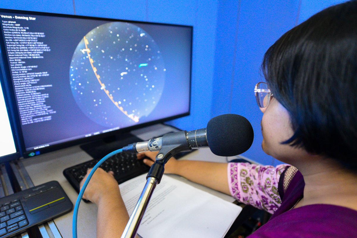 ncsmgoi's tweet photo. ☄️ #InternationalAsteroidDay2026 at @BITMKolkata, a unit of @ncsmgoi, @MinOfCultureGoI, featured the inauguration of the new Digital Dome – Stellar Simulator, a popular talk on "Secrets of the Universe," and the science show "Astonishing Asteroid."
#NCSM #SpaceScience
(1/3) https://t.co/Hagh7PMynJ
