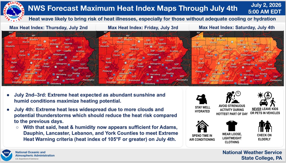 ColumbiaCoEMA's tweet photo. National Weather Service Briefing: https://t.co/tsDu8O533x