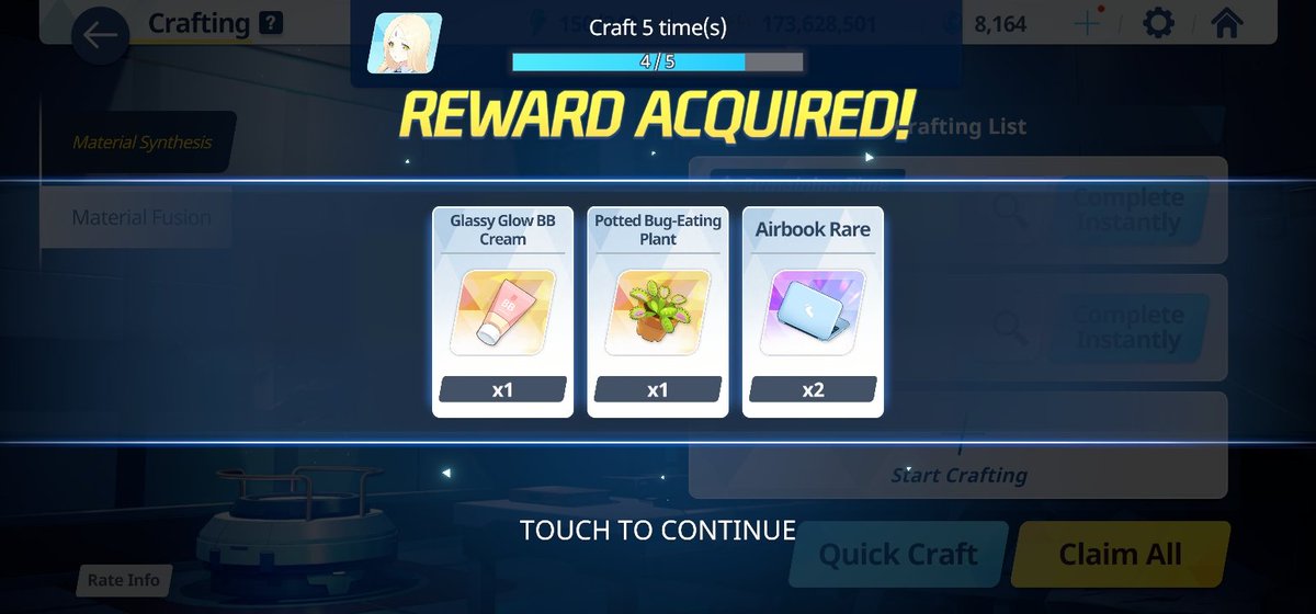 Weraiku's tweet photo. Lv. 99 (July 2, 2026)
Days after previous level-up : 19

nice crafting luck... https://t.co/kHBTaSOWP3