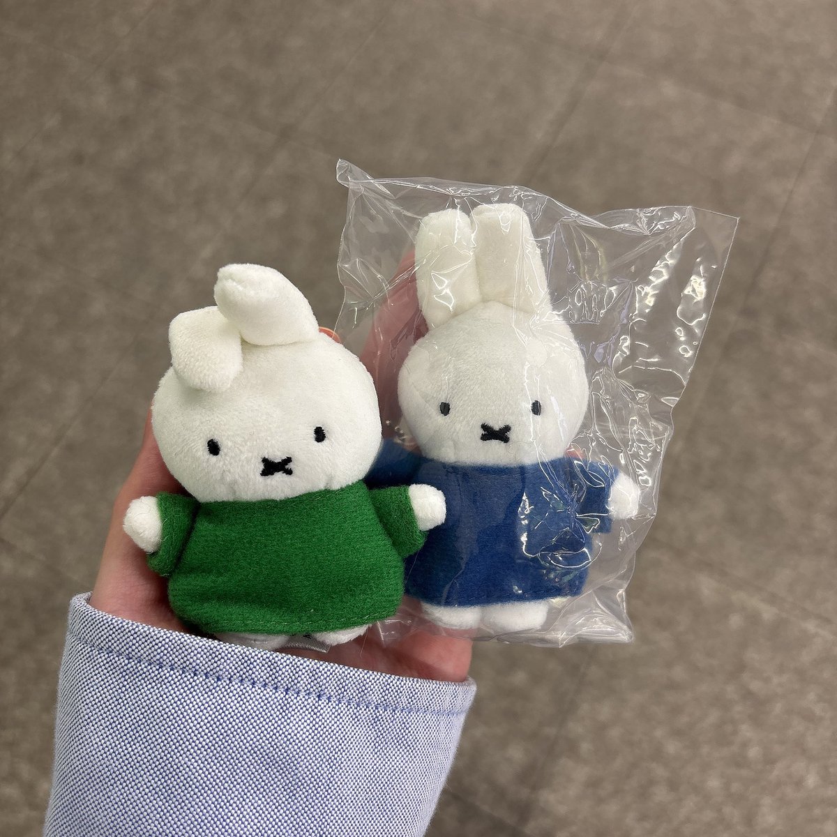 jul_tc's tweet photo. ミッフィーのプチぬいぐるみ回せた😭
個体差がありすぎてお顔の大きさ全然違う！！笑

推しのダーン出るまで回して
たくさんの��りがあるので、どなたかお顔がぷっくりしてるミッフィーと交換していただけるかたいませんか🥹 https://t.co/m5NNcWg76F